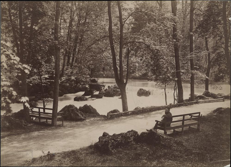 Der Wasserfall, Fotografie, 1885