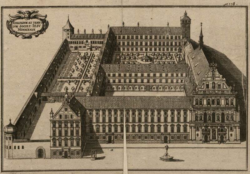 Das Jesuitenkollegium in München, 1687