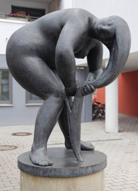 Martin Mayer: "Haarwaschende", 2024