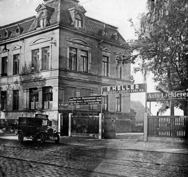 Ansicht des Hauses, 1930