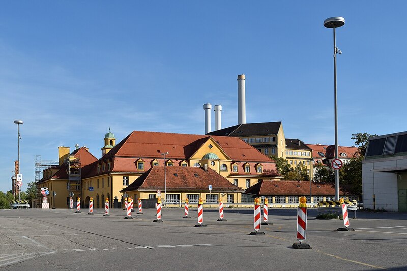 Postgebäude und Werkstätte der Großmarkthalle