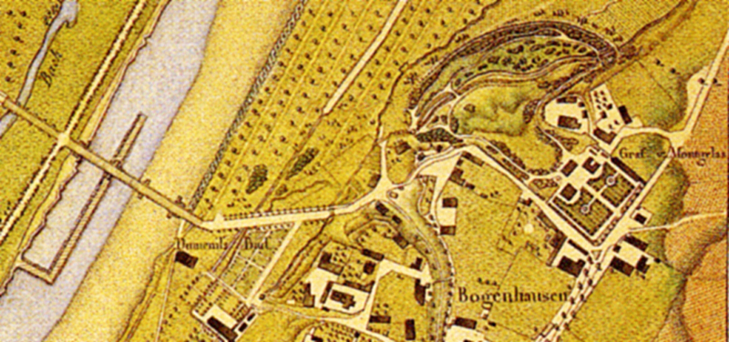 Die erste Gestaltungsphase des Gartens, ab 1805