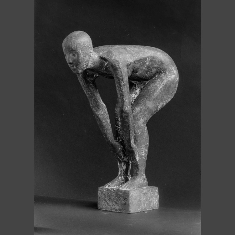 Martin Mayer: "Kleine Schwimmerin"