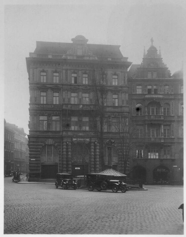 Das Gebäude an der Neuturmstraße 5, ca. 1935