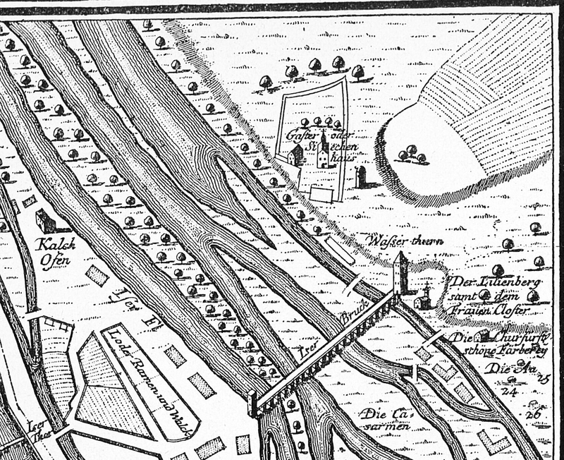 Isartor, Unbekannt, 1740