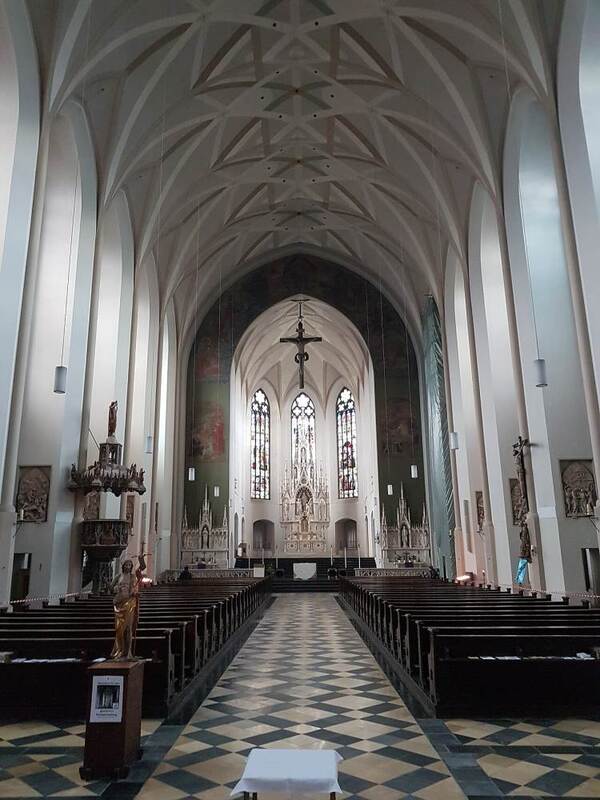 Der Kircheninnenraum, 2019