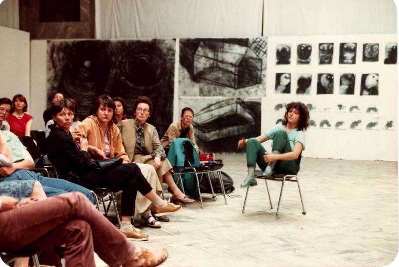 Miriam Cahn im Gespräch