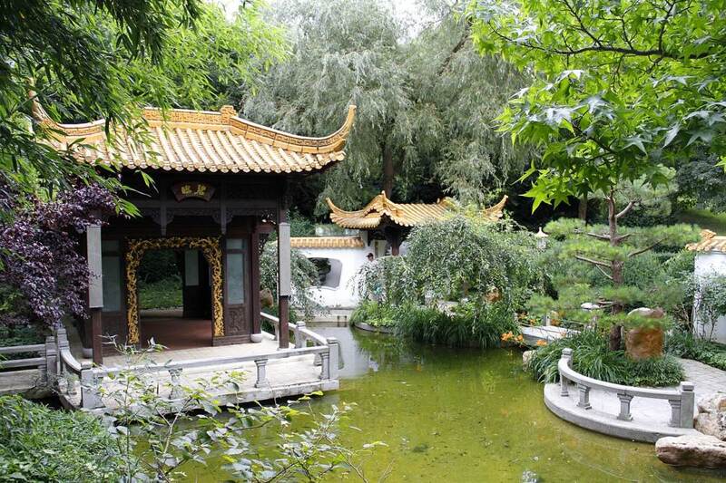 Der Pavillon des Sommers im chinesischen Garten (2012)